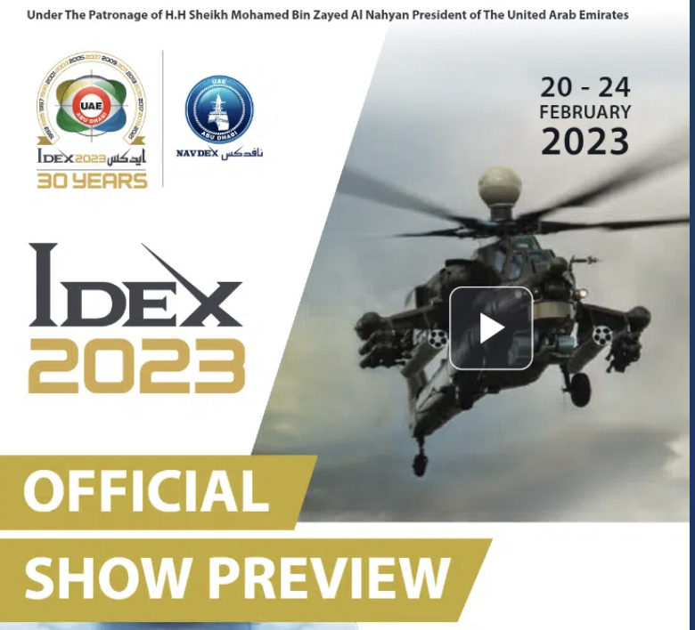 IDEX: visítenos en el stand 04-C10